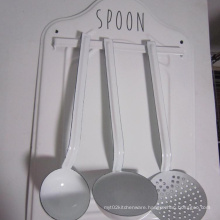 Steel Enamel Kitchen Utensil Set Kitchenware